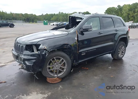 2016 Jeep Grand Cherokee Limited 75Th Anniversary z USA, uszkodzony, nr VIN 1C4RJFBG1GC453831